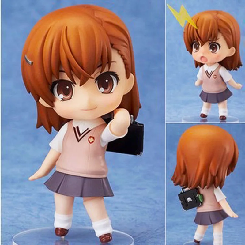 

Фигурка аниме Toaru Kagaku Mikoto, ПВХ экшн-фигурка, Сменные аксессуары, модель, игрушка, подарок на день рождения, коллекция фильмов, 10 см