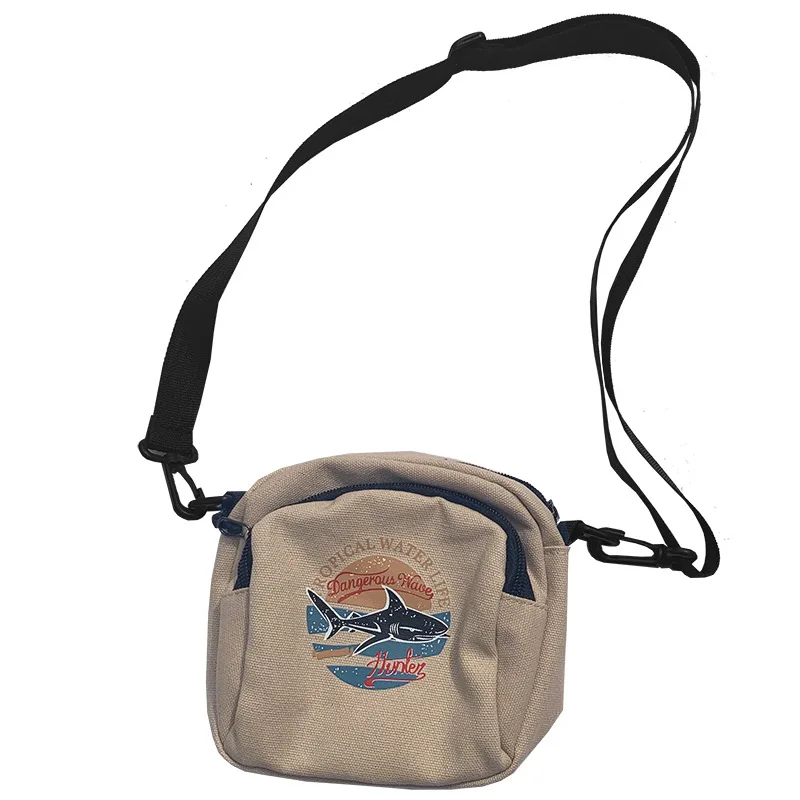

2020 new student messenger bag canvas bag literary single women's shoulder bag