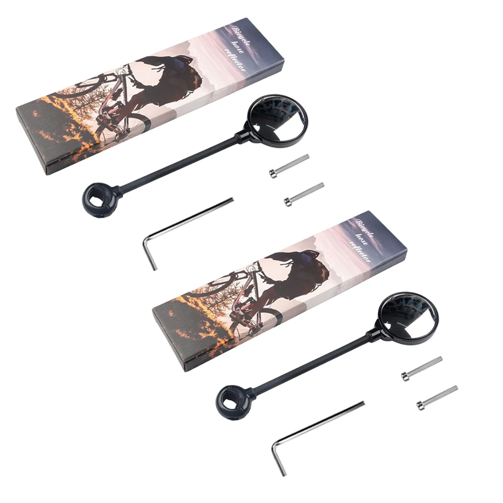 

Bike Rearview Mirror Road Mountain Bicycle Handlebar Wide Angle Rear View Mirror Motocycle Cycling Accessories 1pcs