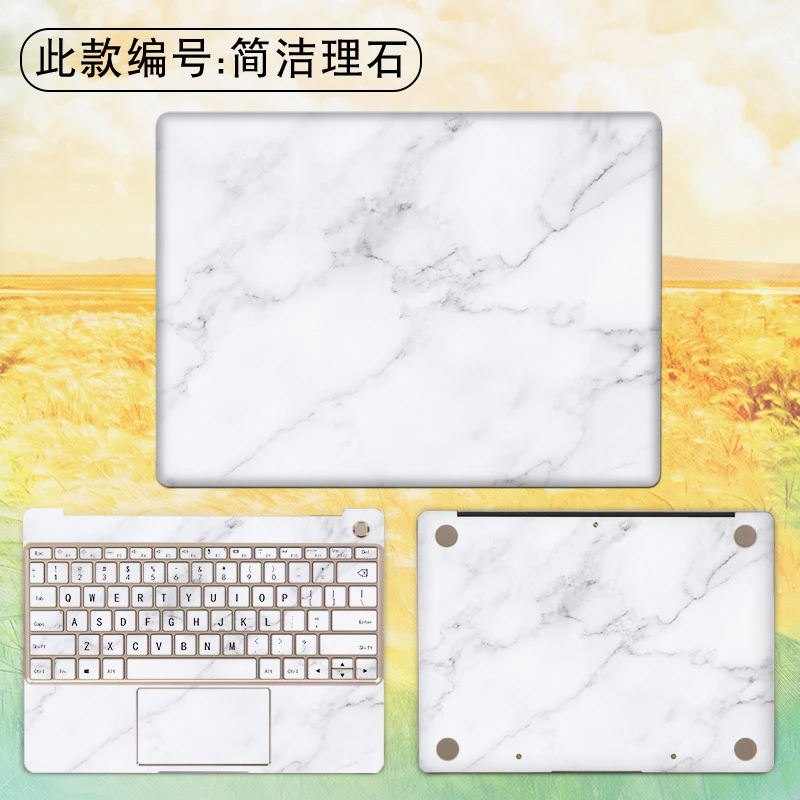 6 Радужный чехол для ноутбука, наклейка для huawei Matebook X 13,3 X Pro 13,9, кожа для ноутбука MateBook E 12 14 D 15,6, Обложка для ноутбука, наклейка - Цвет: 6