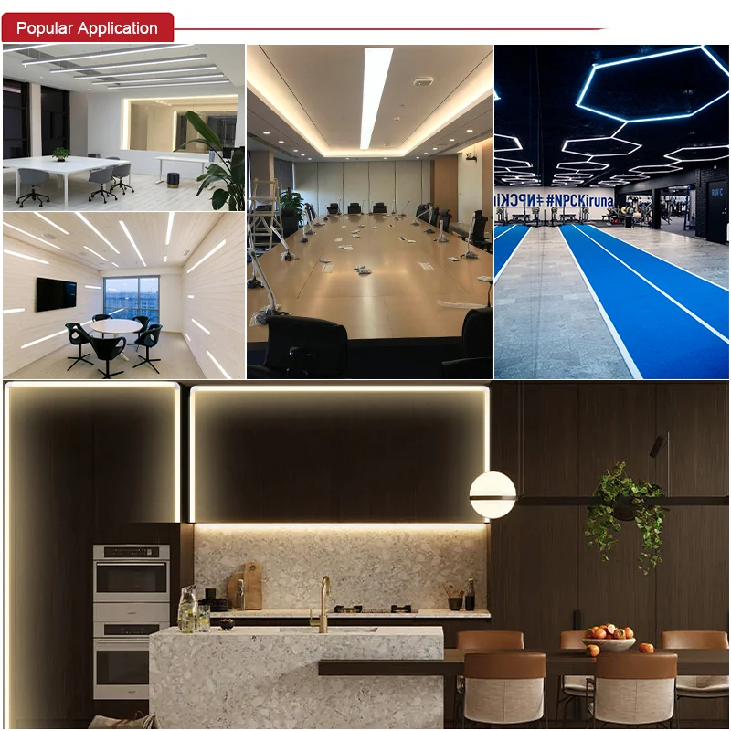 5m/lot COB LED Strip Light 480 LEDs/m 16.4ft High Density Flexible Tape Ribbon RA90 3000K-6500K Led Lights DC12V 24V | Лампы и