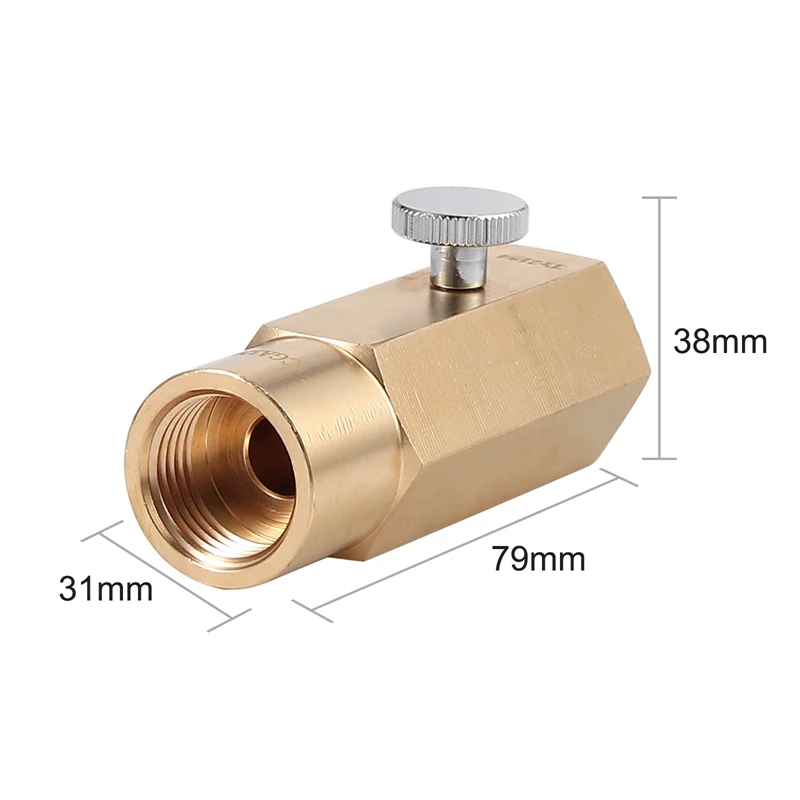 Для SodaStream Tank CO₂ Refill Adapter TR21 4 к CGA320 коннектору|Теплообменники| |