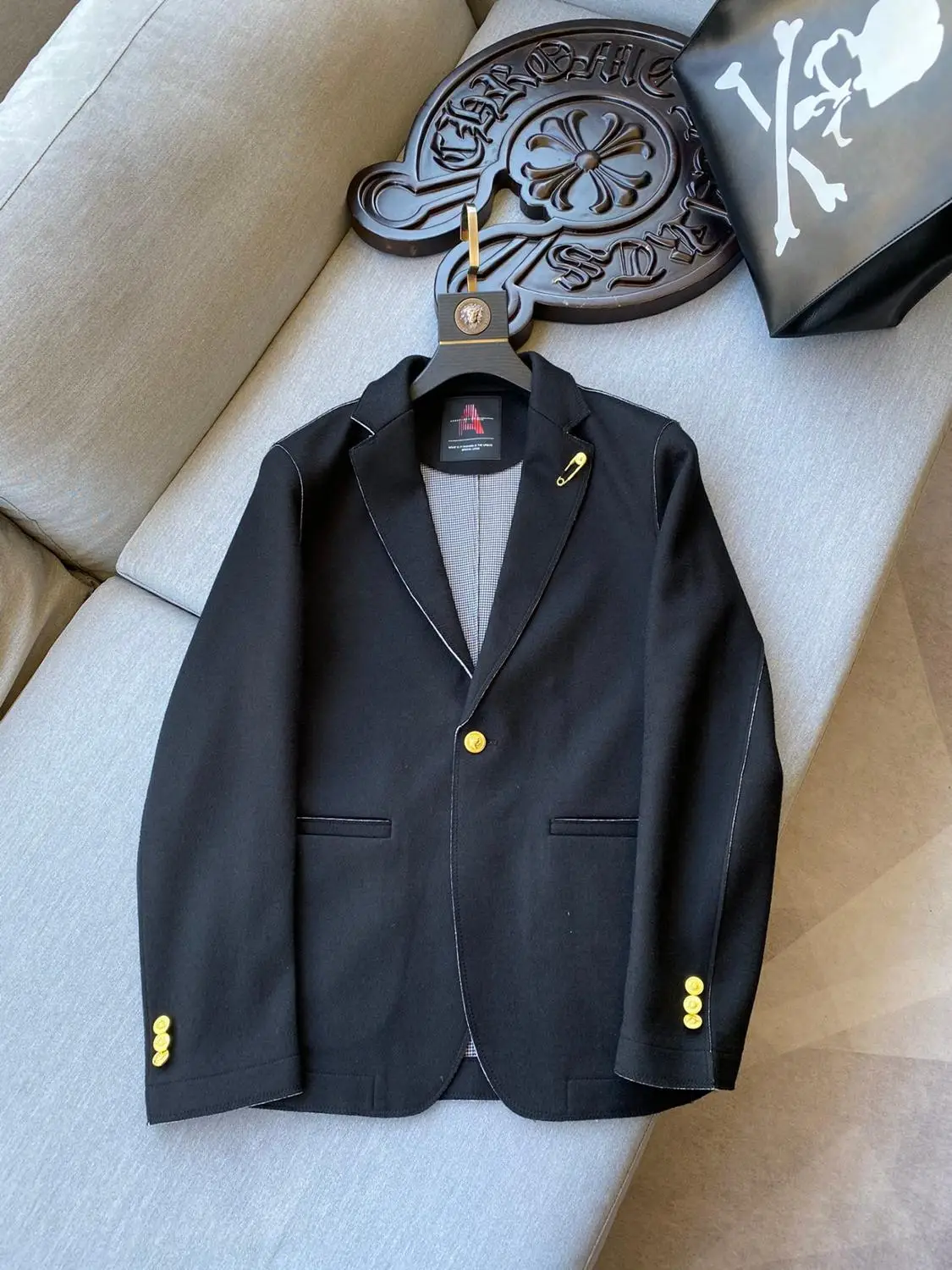 

Пальто Z11403 Модные мужские и куртки 2021 подиумная роскошная мужская одежда известного бренда в европейском стиле для вечеринки