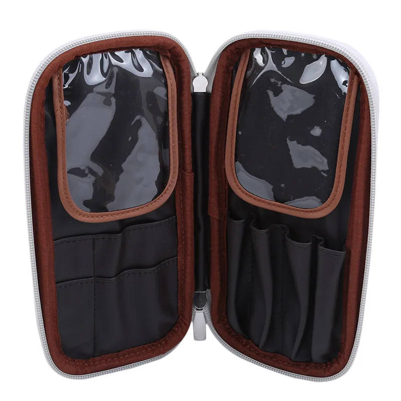 Artist Cosmetic With Belt Waist Professional Tool Display Make-Up Brush Bag Holder Synthetic PU Portable Accessories | Красота и