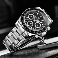 mens watches pagani design top brand fashion stainless steel sport watch men 2021 luxury waterproof 100m clock reloj hombre