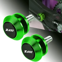 z650 motorcycle accessories swingarm spools stand screws slider parts for kawasaki z650 z 650 2022 2021 2020 2019 2018 2017 2016