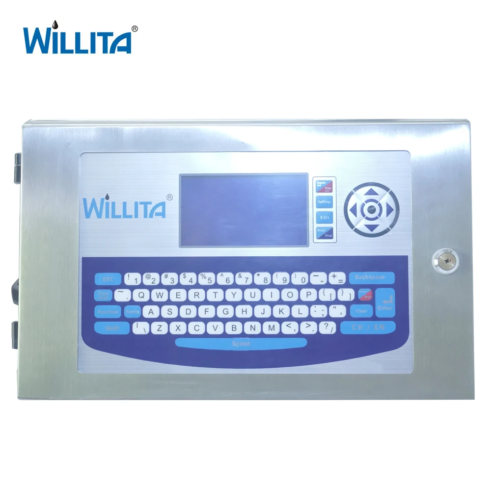 Машина для струйной печати cij промышленный струйный принтер с постоянной