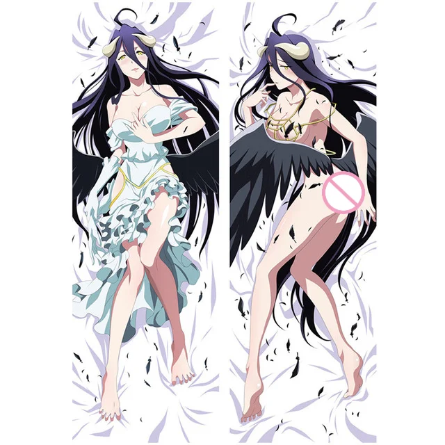 Новый аниме Fate Xoverlordes Albedo Наволочки Dakimakura Чехол Сексуальная девушка 3D