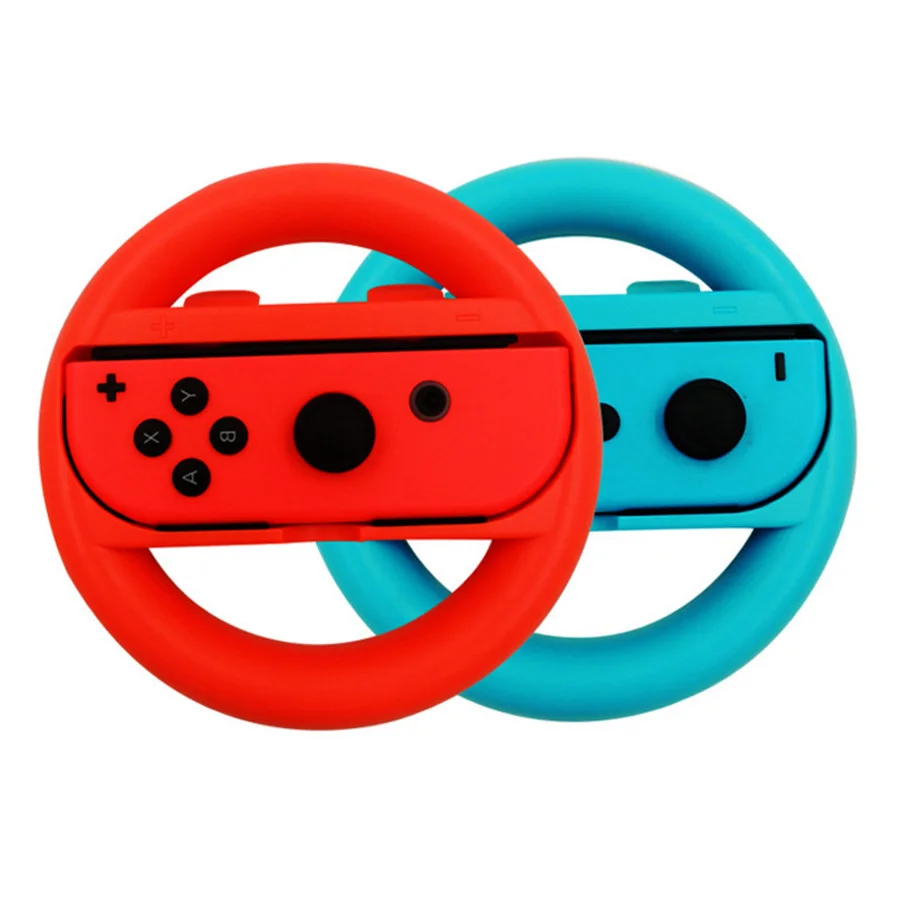 2 1 пара ABS Теннисная ракетка ручка держатель геймпад для Nintendo doswitch Joy-Con теннисные Асы игровой плеер с 2 аналоговыми колпачками - Цвет: 2