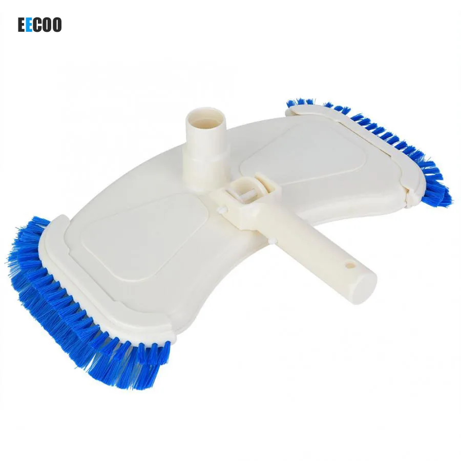 Всасывающая щетка для бассейна инструмент очистки над землей изогнутая