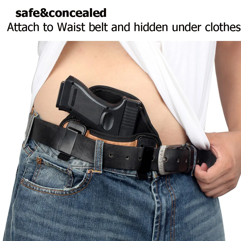 Тактическая кобура для пистолета IWB с зажимом правостороннего ремня