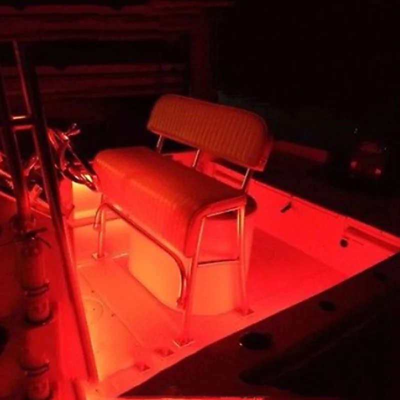 10 х теплый белый синий светодисветодиодный водонепроницаемая Морская Лодка