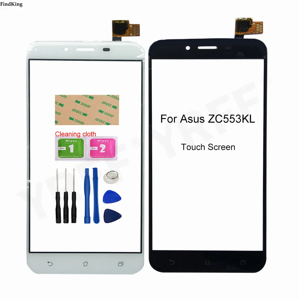 Сенсорный экран для Asus ZenFone 3 Max ZC553KL сенсорный дигитайзер Датчик - Цена: 420.59
