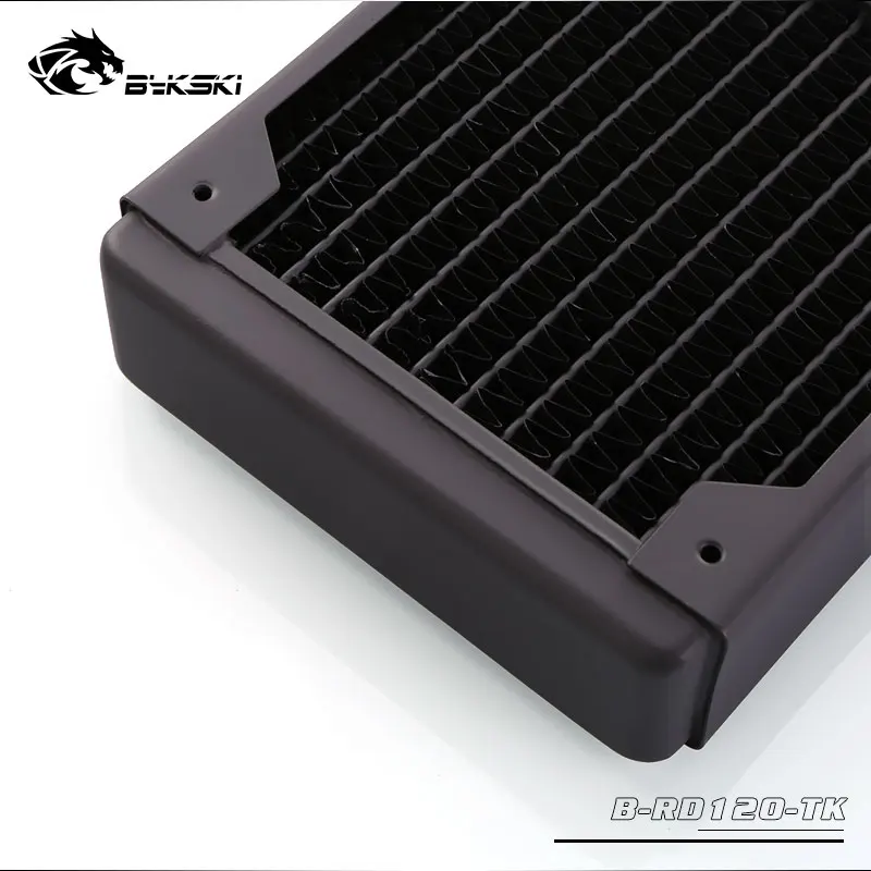 

Bykski 120 Copper Dual-row Cold-row Thickness 38mm Heat Exchangers Water Cooling Radiator B-RD120-TK