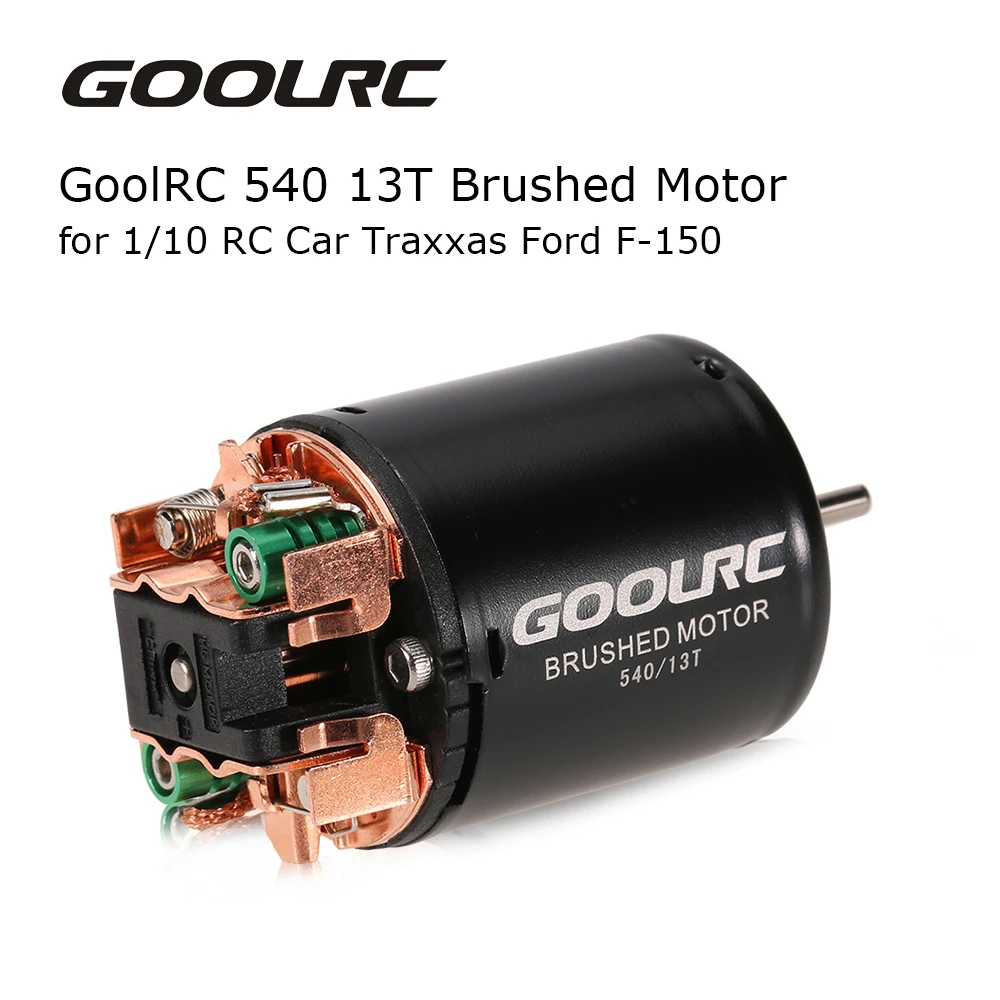GoolRC 540 13T 17T 21T 23T 27T 35T 45T 55T 80T матовый двигатель для RC автомобиля 1/10 Rock Crawler 4WD