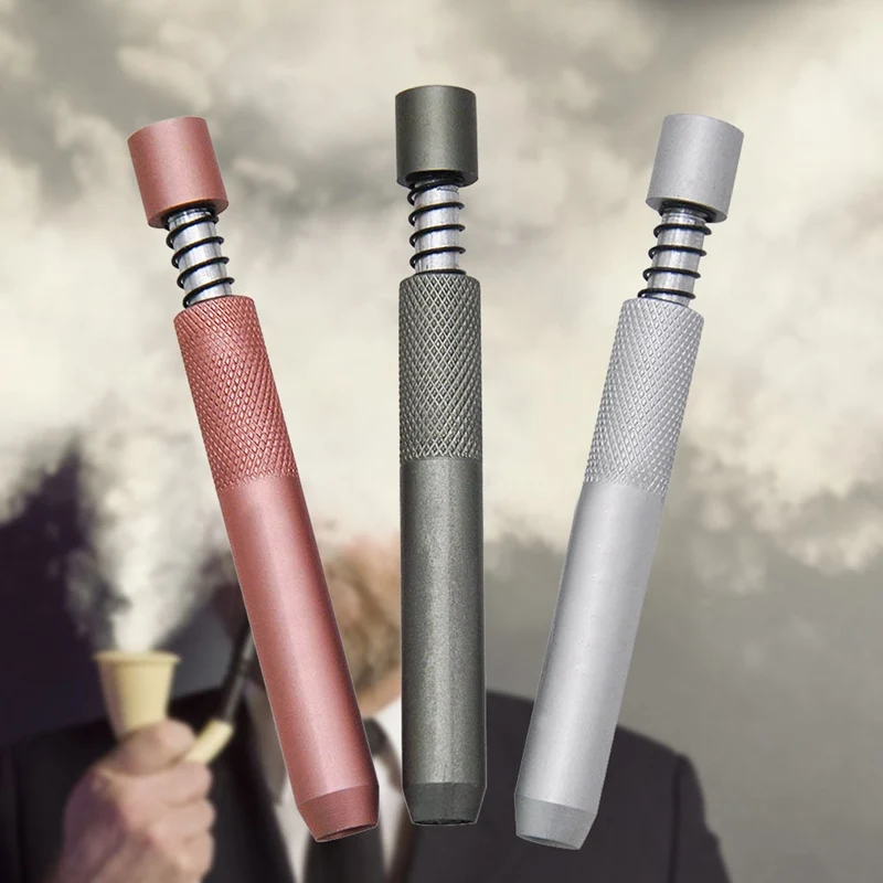 Новая Металлическая табачная бутылка новая трубка портативная металлическая |