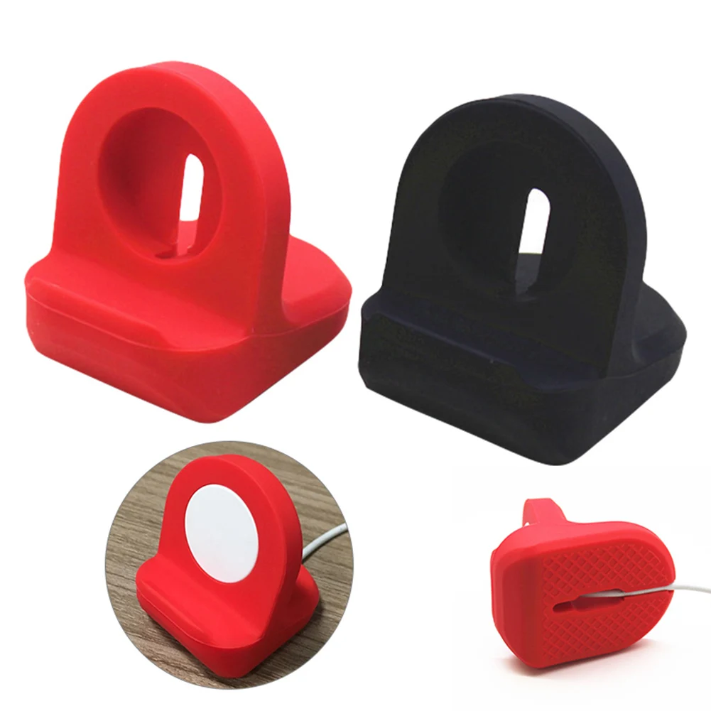 Противоскользящая силиконовая подставка держатель для смарт часов iWatch 1 2 3