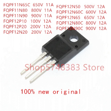10 шт. FQPF11N65C FQPF11N80 FQPF11N90 FQPF12P10 FQPF12P20 FQPF12N20 FQPF12N50 FQPF12N60C FQPF12N65 FQPF12N80C FQPF12N90C | Электроника