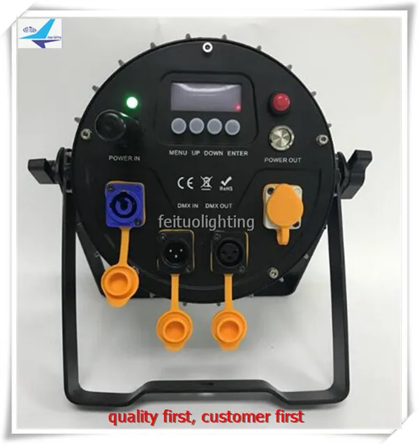 24 шт./лот батарея беспроводной светодиодный 9x12 Вт rgbwa uv 6 в 1 Wifi par led