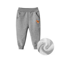 new warm velvet pants solid boys girls casual sport pants jogging infant kids children trousers for 2 10 yeas