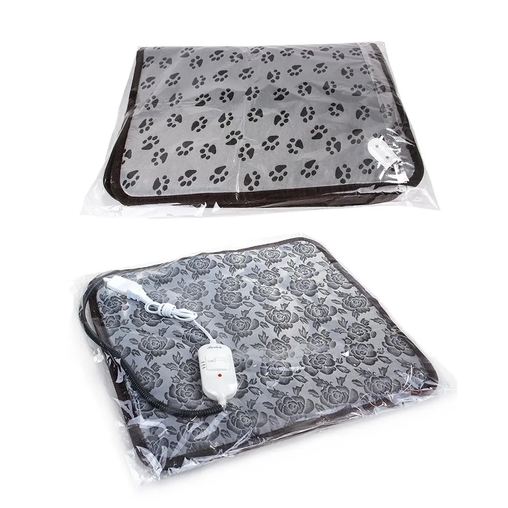 

Нагревательная подушка для домашних животных 45*45 см, водонепроницаемое электрическое одеяло с защитой от утечки, регулируемое по температу...