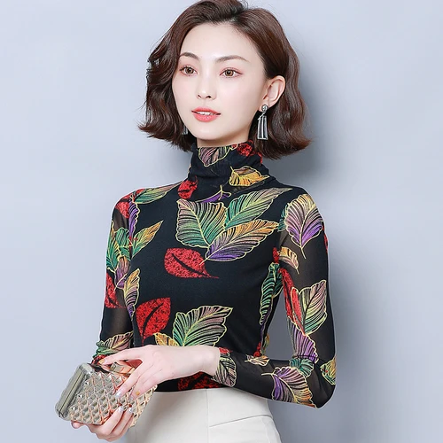 Осень 2020 новый стиль модные эластичные изысканные с принтом большой код женские