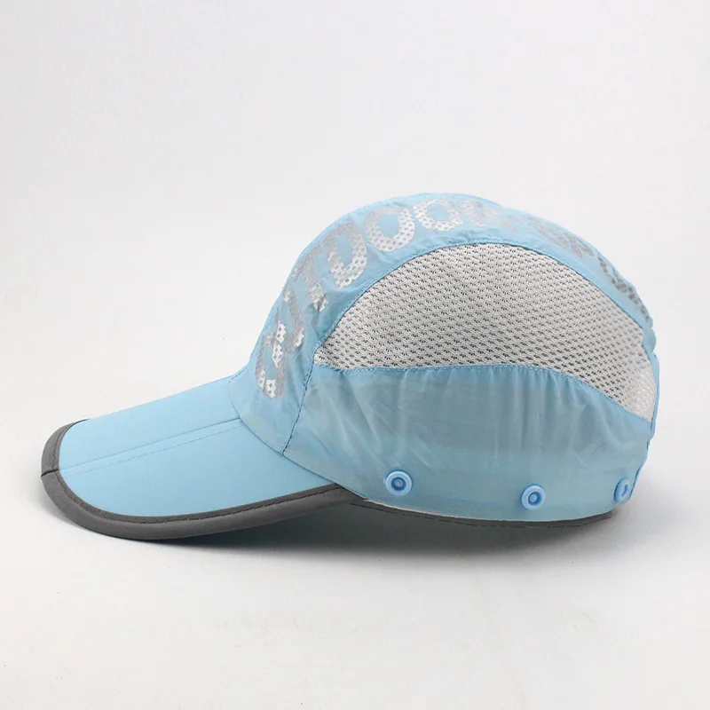 Выдвижной козырек женская летняя пустая верхняя шапка однотонная унисекс Кепка