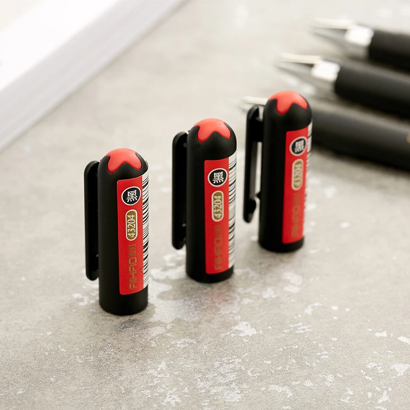 Ручка с гелевыми чернилами тонким кончиком 2 шт./компл. 0 3 мм|Гелевые ручки| |