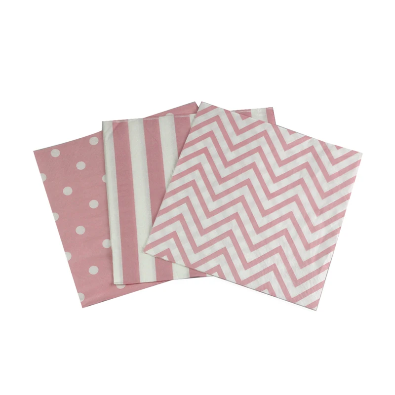 120 шт. одноразовые бумажные салфетки в горошек | Дом и сад