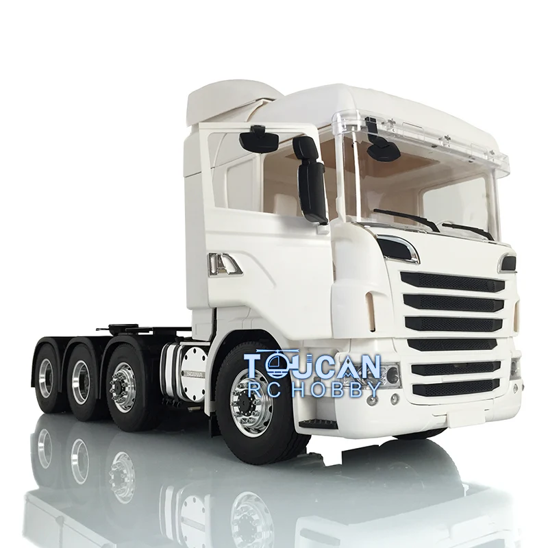 

LESU 8*8 Metal Chassis Axles Tank CNC Hercules Scania Cabin Remote Control Car 1/14 RC Tractor Truck for TAMIYA THZH0671-SMT3