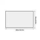 Занавеска-проектор Matel с защисветильник, 100дюйма