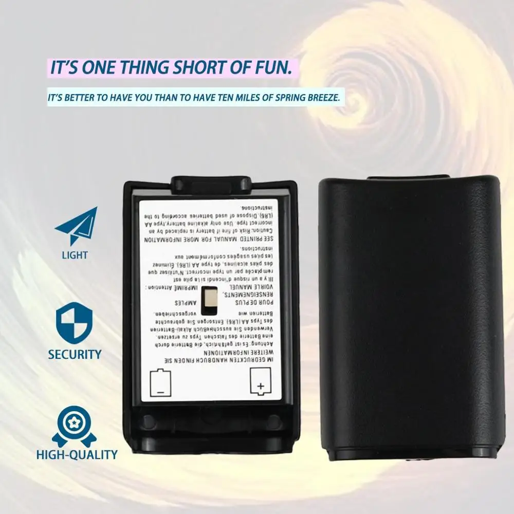 Новый Универсальный батарейный отсек чехол набор для беспроводного контроллера