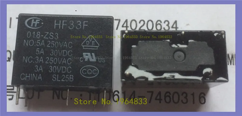 

Реле dip HF33F 018-ZS3