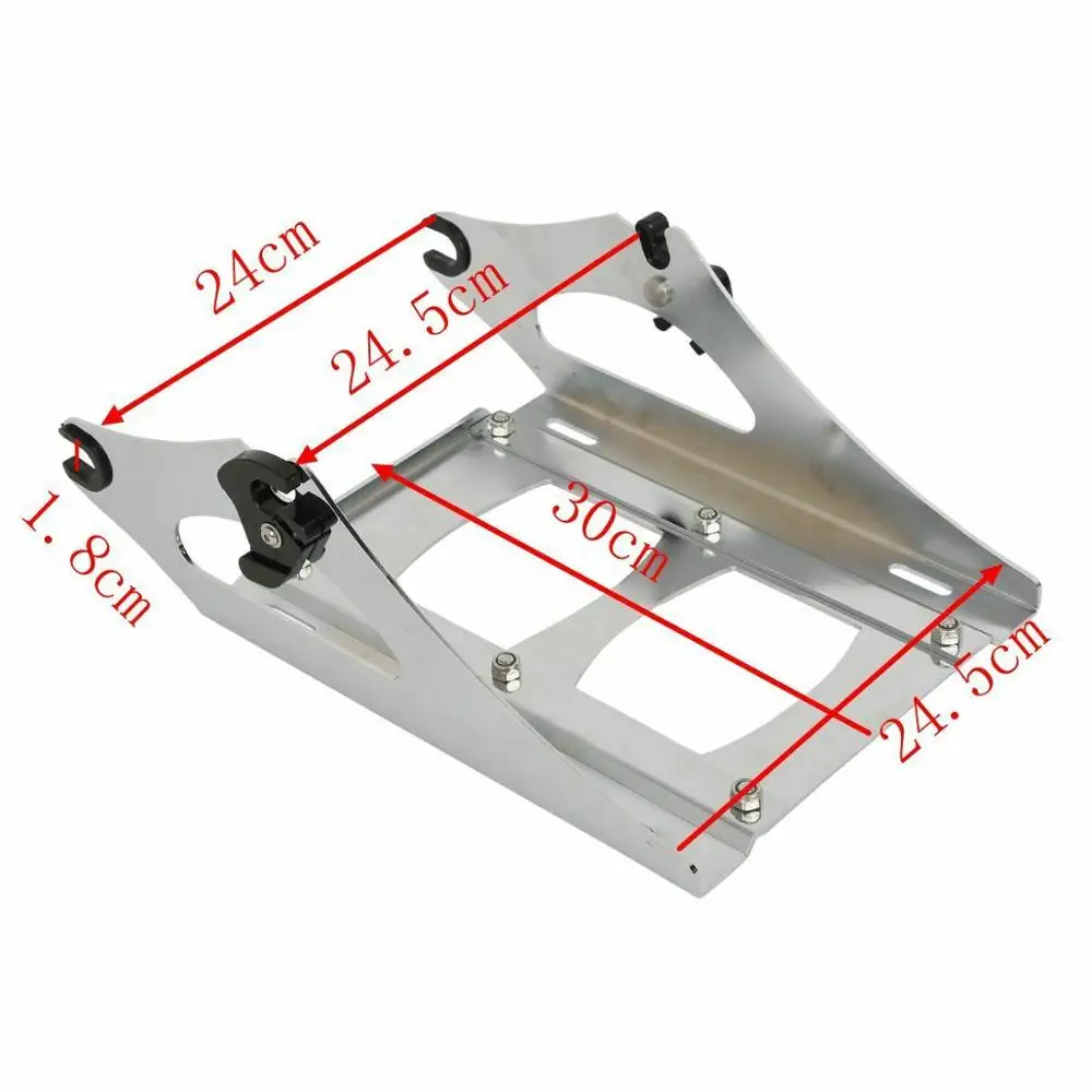 Съемная Двухуровневая Монтажная стойка для мотоцикла Harley Tour Pak Road King Street Glide 2014