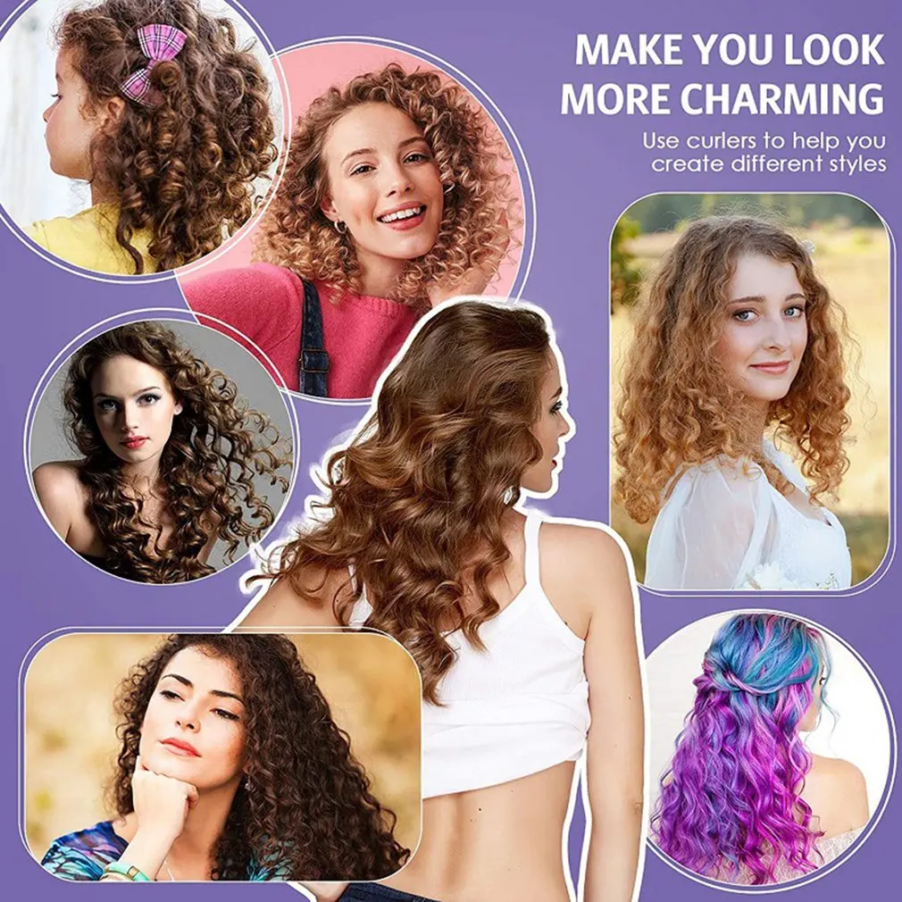 Набор пенных завивок Magic 7 "Fоam Curlers" из 42 гибких, термостойких, мягких и красочных роликов.