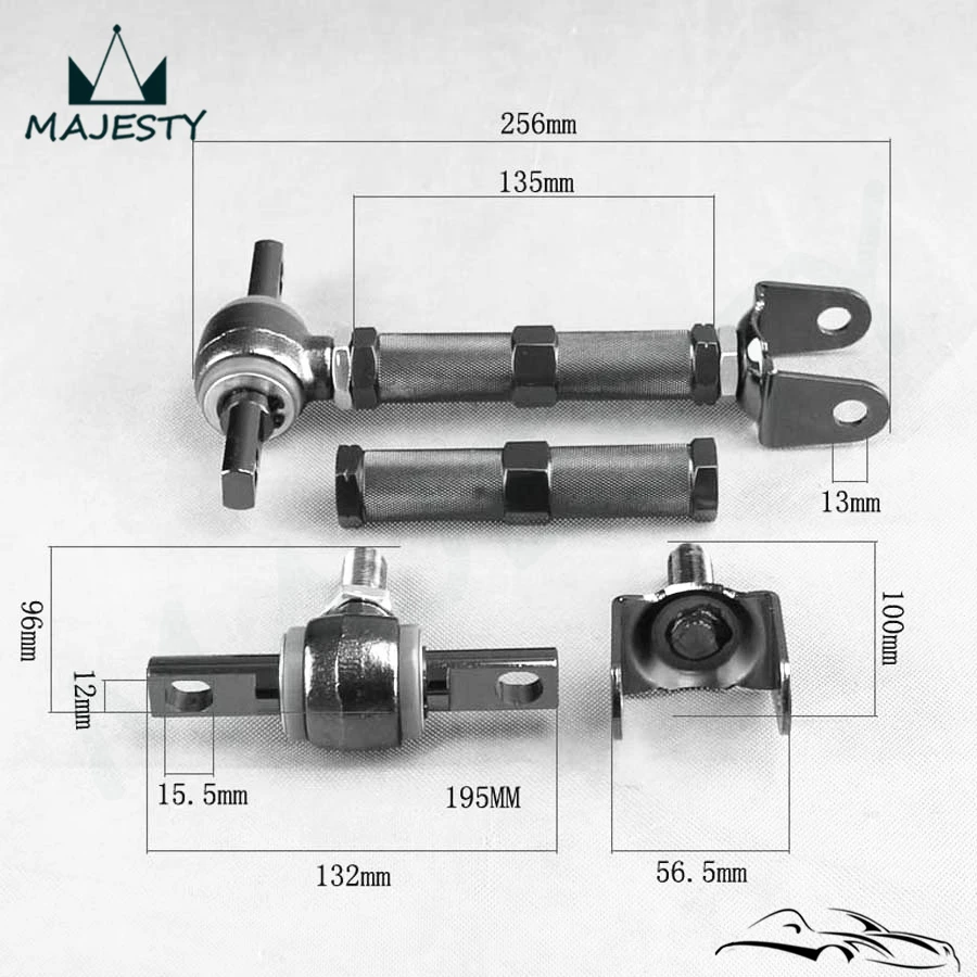 Комплект рычага управления задней камерой 2 шт. подходит для 01 05 C * ivic EM EP3/02 06 Acura RSX
