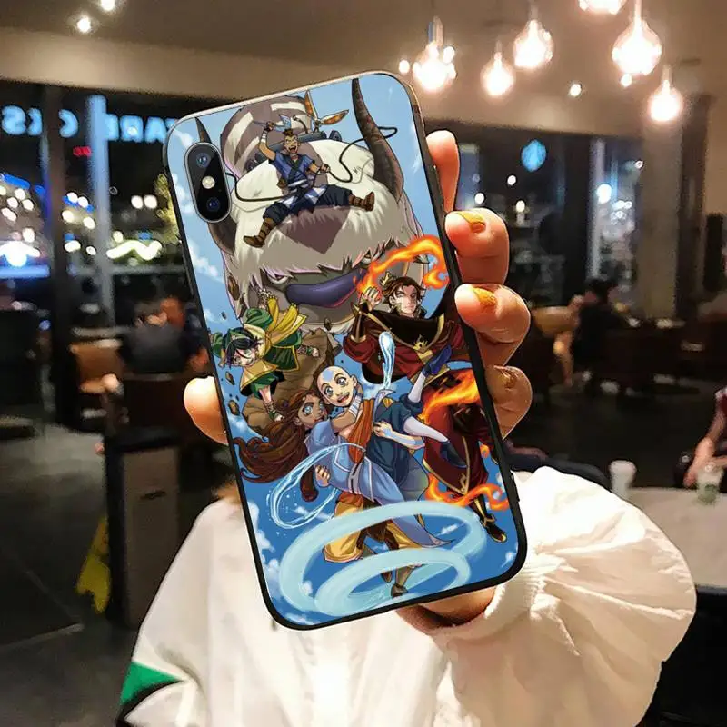 

Avatar the Last Airbender anime luxury mobile Phone Case shell for iPhone 11 12 pro XS MAX 8 7 6 6S Plus X 5S SE 2020 XR