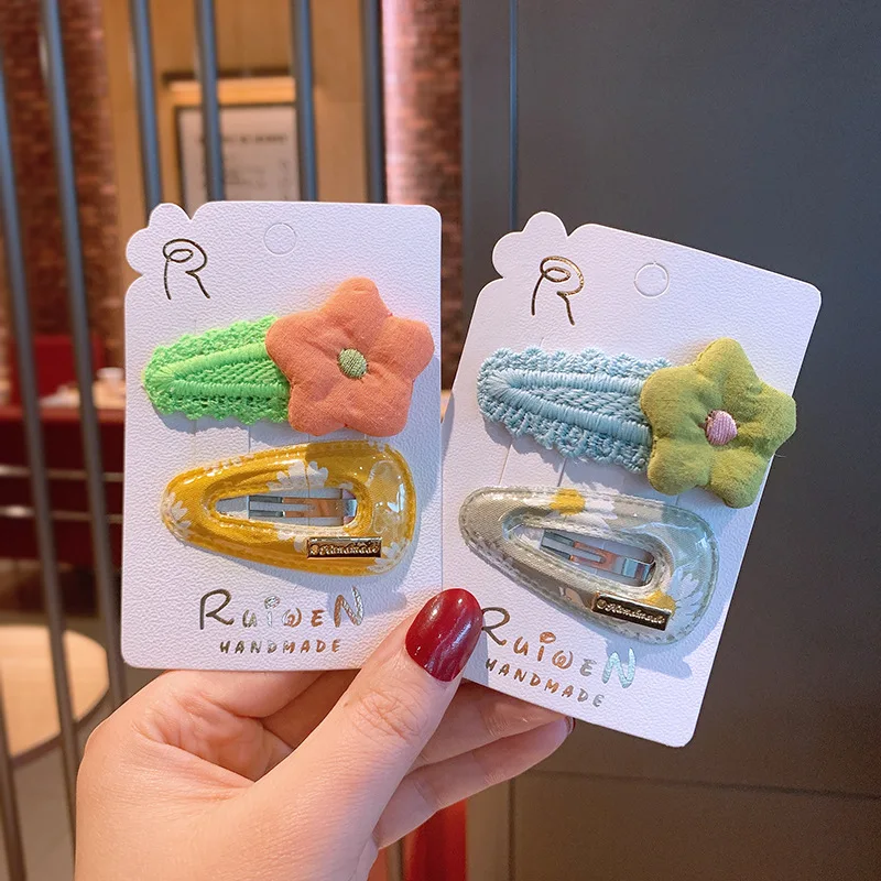 Заколка для волос ярких цветов в Корейском стиле детская заколка с ромашками и