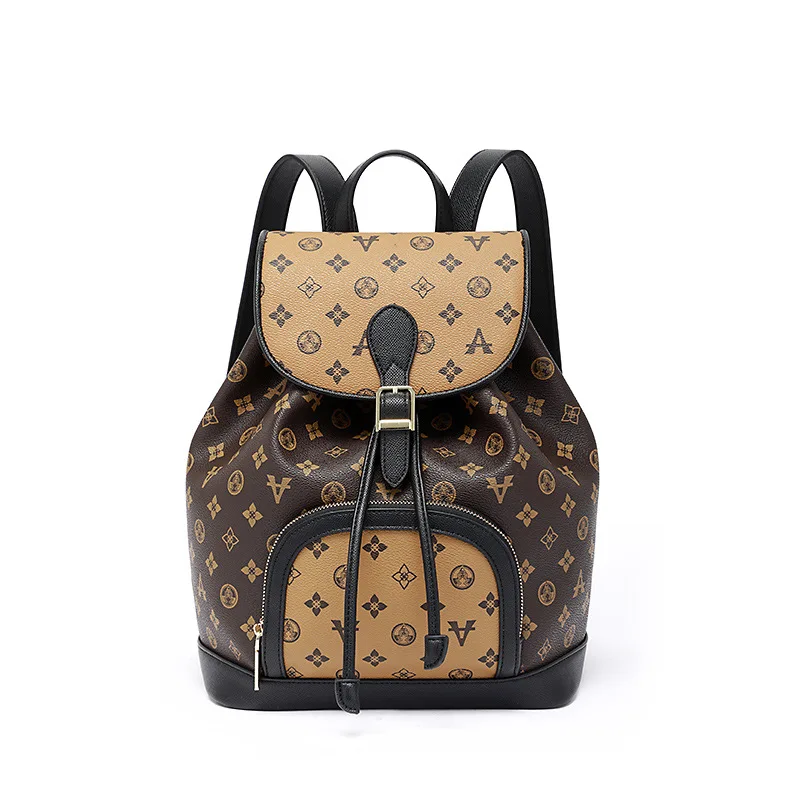 

Classic Brand Women's Backpacks Bolsas Mochila Feminina High Quality Girls Flower Printing Shoulder Schoolbag Fashion Travel Bag