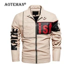 Мужская куртка-бомбер из искусственной кожи, бейсбольная куртка, модная верхняя одежда на осень и весну, 2020, Мужская одежда, ветровка, приталенная куртка, LM224