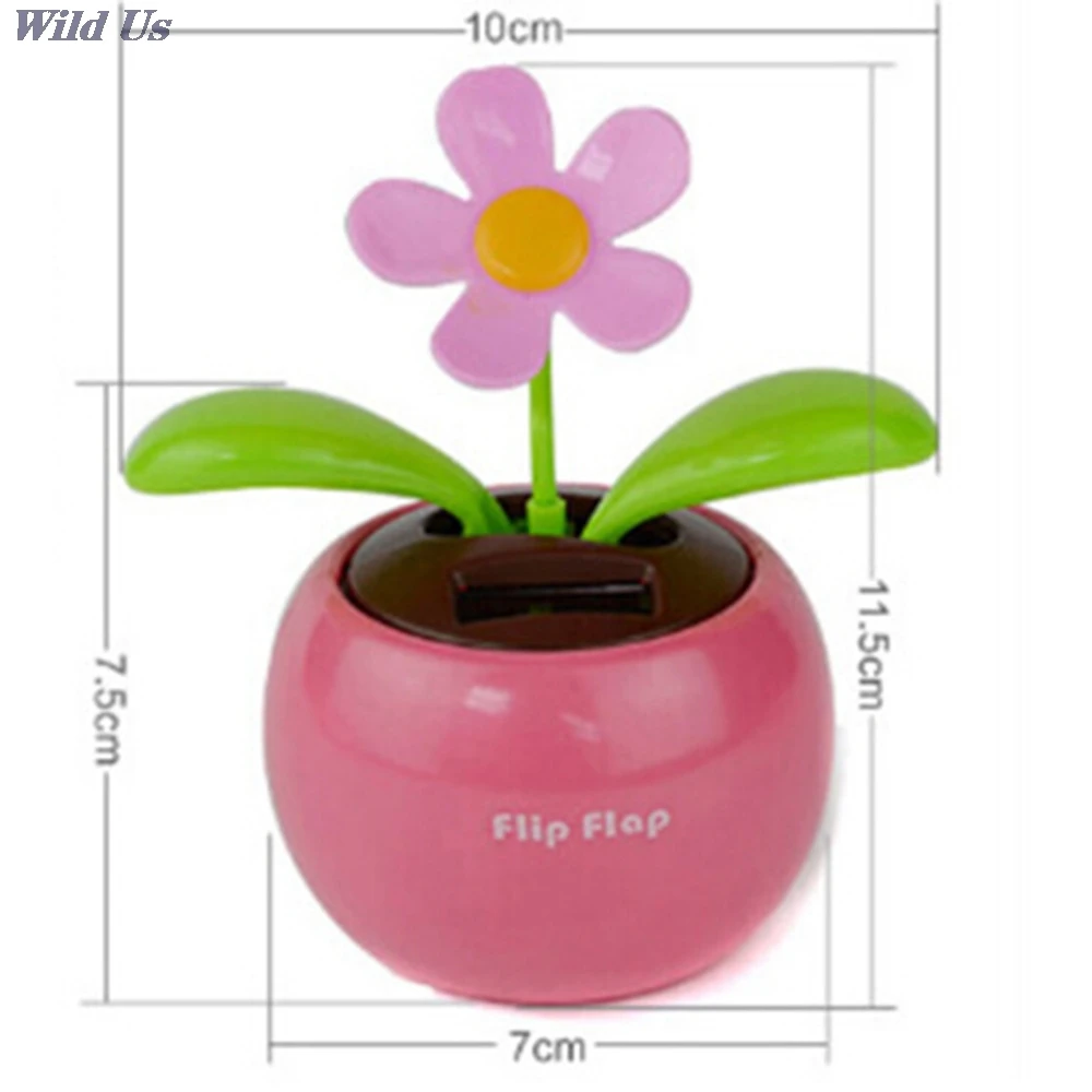 Пластиковый горшок для цветов на солнечной батарее 1 шт. | Автомобили и мотоциклы