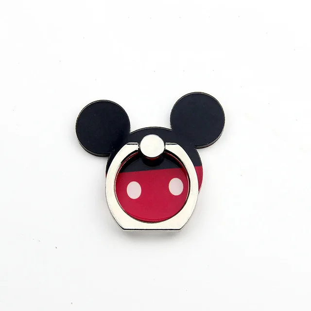 mickey Универсальная подставка для телефона, кронштейн для подушки безопасности, расширяющаяся подставка, растягивающаяся ручка, держатель для телефона с милым мультяшным рисунком, подставка, автомобильный держатель, кольцо - Цвет: mickey