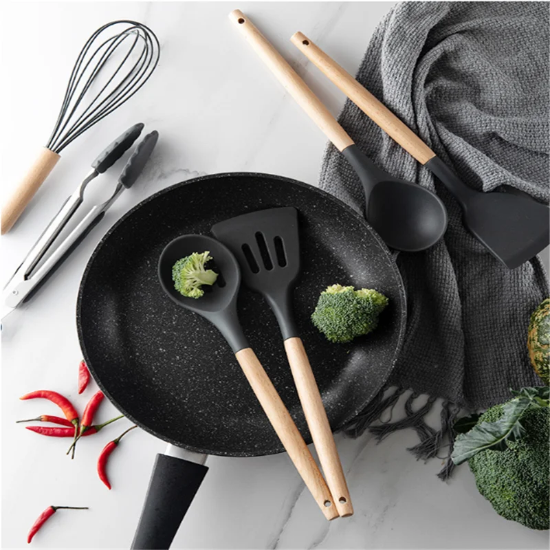 Kichen аксессуары инструменты для приготовления пищи кухонная утварь силиконовая