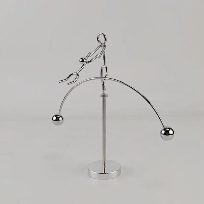 

Desktop Iron Decoration Crafts Gymnastics Master Ornaments Little Iron Man Dancing Balance Pendulum Miniatures Office Desk Toy