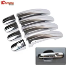 Стайлинг автомобиля для Ford Focus Mk2 Mk3 Escape Kuga C-Max S-Max Galaxy 2013 - 2019 хромированная крышка дверной ручки накладка верхняя молдинговая крышка