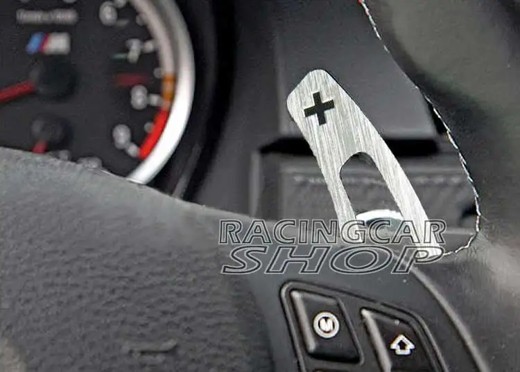 Серебристые алюминиевые весла переключения для BMW E9X M3 E90 E92 E93 B353AS|paddle shifters|paddle
