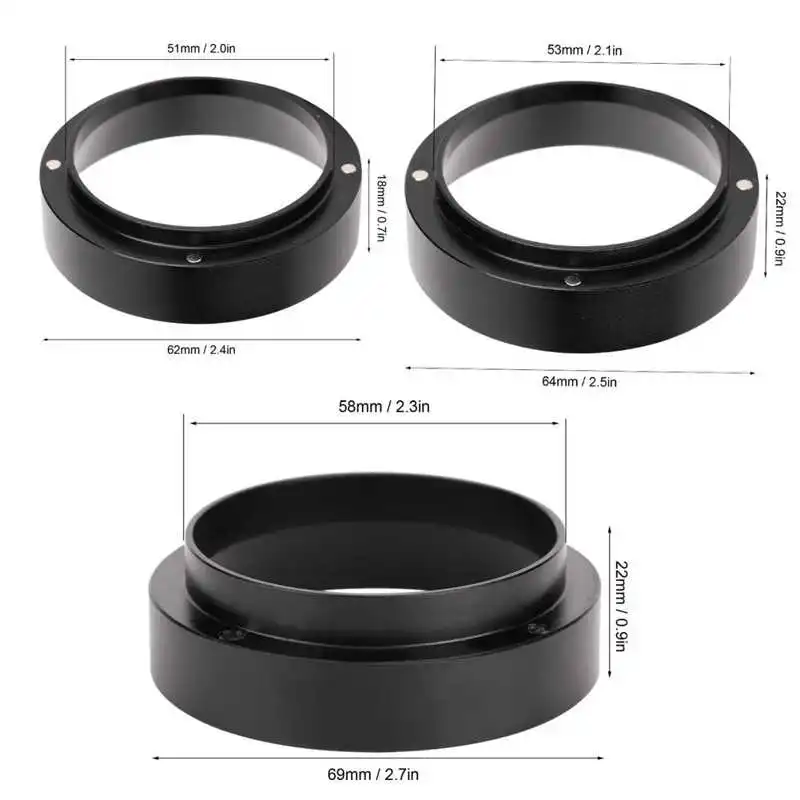 

Coffee Powder Dosing Funnel with Magnetic Replacement Coffee Maker Accessory Moka tea set Coffee Accessory
