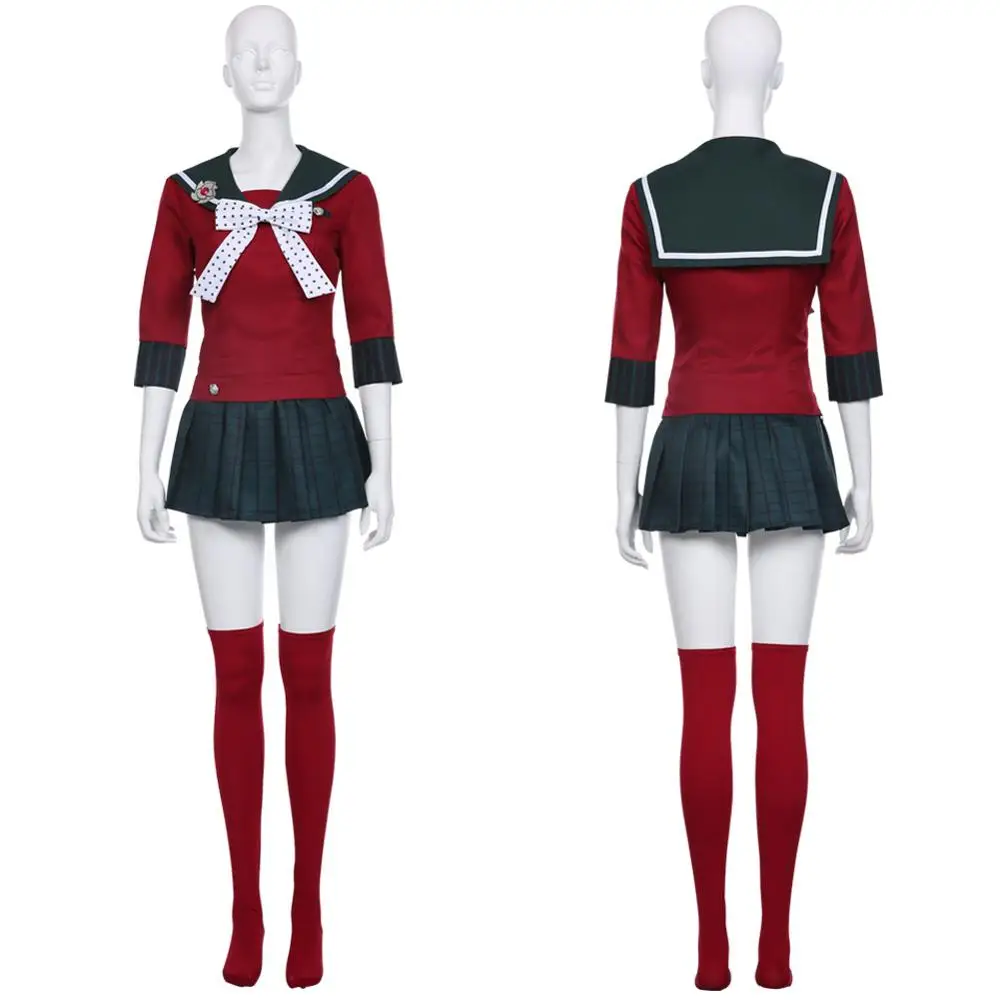 Новинка косплей костюм Danganronpa V3 харукава маки для косплея платье униформа