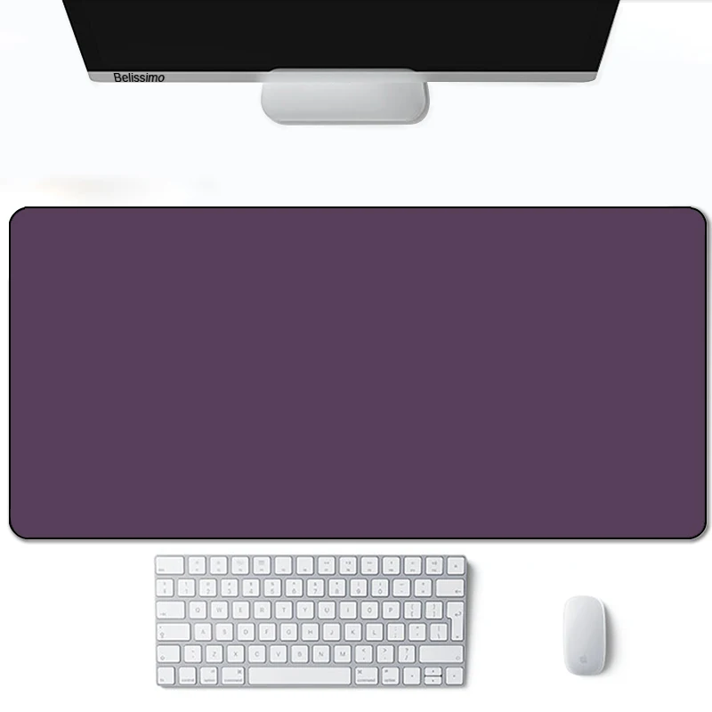 Однотонный черный фиолетовый черно-красный коврик для мыши по низкой цене