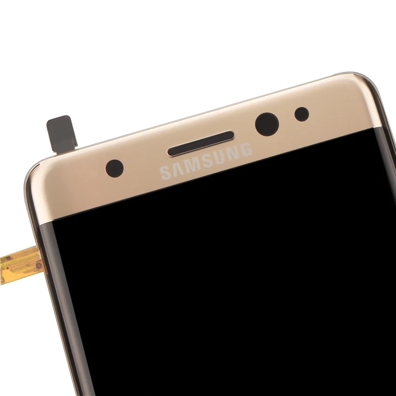 5,7 ''lcd для SAMSUNG GALAXY Note 7 Note FE N930 N930F дисплей кодирующий преобразователь сенсорного экрана в сборе Замена с рамкой